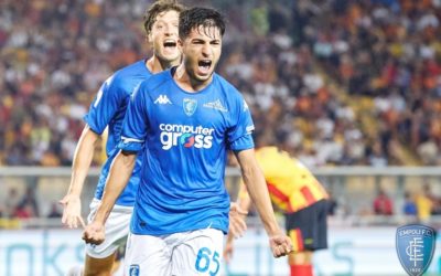 SERIE A – 3a Giornata | Finisce 1-1 al Via del Mare di Lecce: Empoli avanti con la prima rete in A di Parisi, il pari giallorosso è di Strefezza