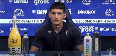 L’Empoli ha presentato Martin Satriano: “Vecino mi ha parlato benissimo dell’ambiente, voglio fare bene con questa maglia”