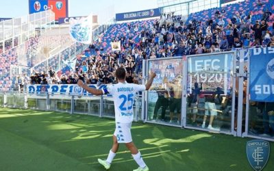 SERIE A 7a Giornata | L’Empoli centra la prima vittoria stagionale in casa del Bologna: decide Bandinelli alla mezzora del secondo tempo.