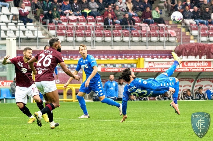 SERIE A – 9a Giornata | Vicario para tutto, poi Destro entra e segna un eurogol in rovesciata. L’Empoli si “butta via” al novantesimo con un gollonzo di Lukic.