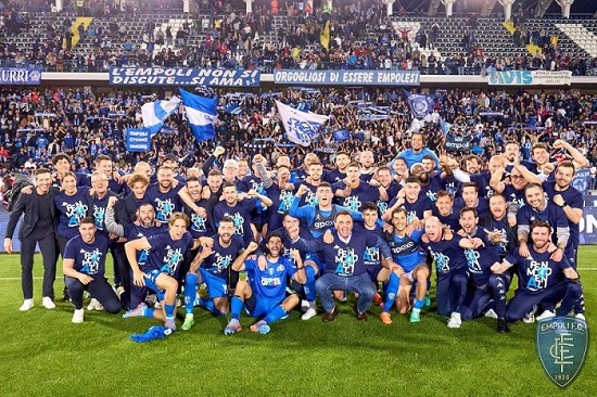 SERIE A – Giornata n°36 | L’Empoli travolge la Juventus: finisce 4-1 al Castellani con gol di Caputo (doppietta), Luperto e Piccoli.