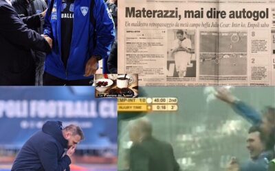 LA COLAZIONE DEL LUNEDI’ (Episodio 91) – Quella volta che Paolo Zanetti esultò per la salvezza svuotando la bottiglietta d’acqua in testa a mister Gigi Cagni…