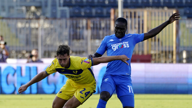 Serie A – 1a Giornata | Esordio amaro per l’Empoli di Paolo Zanetti: sconfitto in casa dall’Hellas Verona. Decide un gol in mischia di Bonazzoli a un quarto d’ora dalla fine