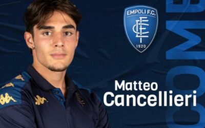 CALCIOMERCATO | E’ ufficiale l’arrivo di Matteo Cancellieri all’Empoli: in prestito con diritto di riscatto. Prende la maglia numero 20.