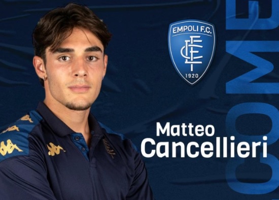 CALCIOMERCATO | E’ ufficiale l’arrivo di Matteo Cancellieri all’Empoli: in prestito con diritto di riscatto. Prende la maglia numero 20.