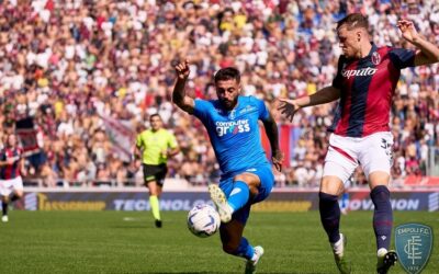 SERIE A – Giornata numero 7 | Troppo Orsolini per l’Empoli. Vince il Bologna 3-0, l’Empoli è anche sfortunato e il risultato pure bugiardo.