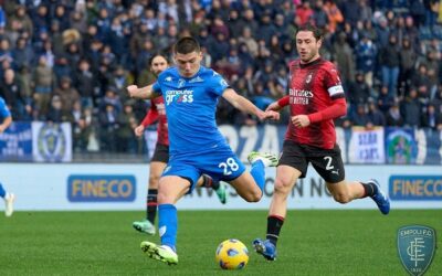 SERIE A – Giornata n°19 | Per l’Empoli piove sul bagnato: sotto una pioggia battente 0-3 con il Milan, si infortuna Ebuehi, punito dal Var, sbaglia l’impossibile sotto porta e Andreazzoli si infuria in sala stampa