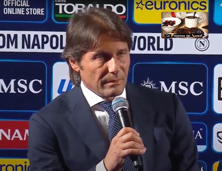 LA COLAZIONE DEL LUNEDI’ (Episodio 155) – Il messaggio di Antonio Conte in un calcio di “false bandiere” e “inutili baci alle maglie”