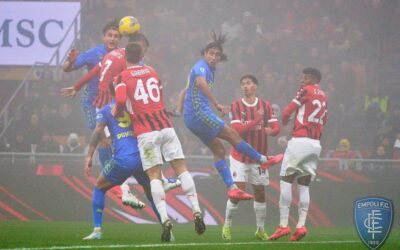 SERIE A – 14a Giornata | L’Empoli paga le disattenzioni di un primo tempo “annebbiato”: vince il Milan. Traversa di Maleh ad inizio ripresa.