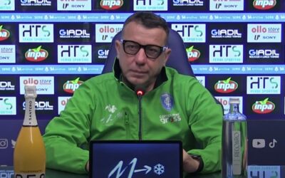 SALA STAMPA | Il tecnico azzurro Roberto D’Aversa presenta Atalanta-Empoli