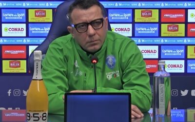 SALA STAMPA | Il tecnico Roberto D’Aversa presenta la delicata partita dell’Empoli contro il Lecce