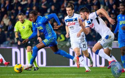SERIE A – 26a Giornata | Empoli così è un incubo. Cade 0-5 con l’Atalanta, è la peggior sconfitta interna in 105 anni di storia.