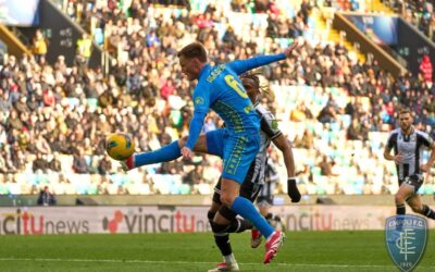 SERIE A – 25a Giornata | L’Empoli si divora cinque palle-gol, all’Udinese va tutto bene: tre a zero pesante e troppo punitivo.