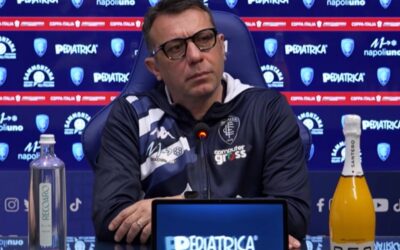 SALA STAMPA | Il tecnico azzurro Roberto D’Aversa presenta l’andata della Semifinale di Coppa Italia Empoli-Bologna