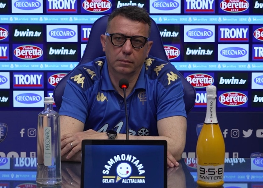 SALA STAMPA | Il tecnico Roberto D’Aversa alla vigilia dell’ultima di campionato Empoli-Hellas Verona