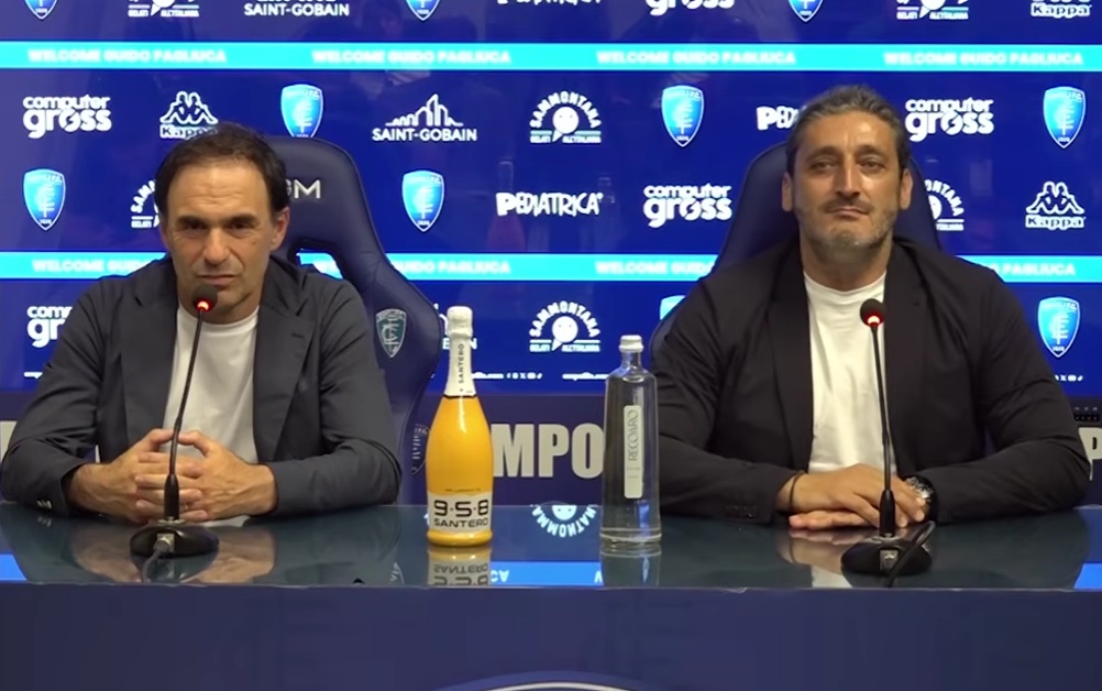 SALA STAMPA | Presentato il nuovo allenatore dell’Empoli: ecco Guido Pagliuca
