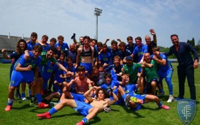 UNDER 16 IN FINALE SCUDETTO | Gli azzurrini eliminano l’Inter e si giocheranno il tricolore contro la Juventus. Terza finale scudetto consecutiva in tre anni per il settore giovanile empolese.
