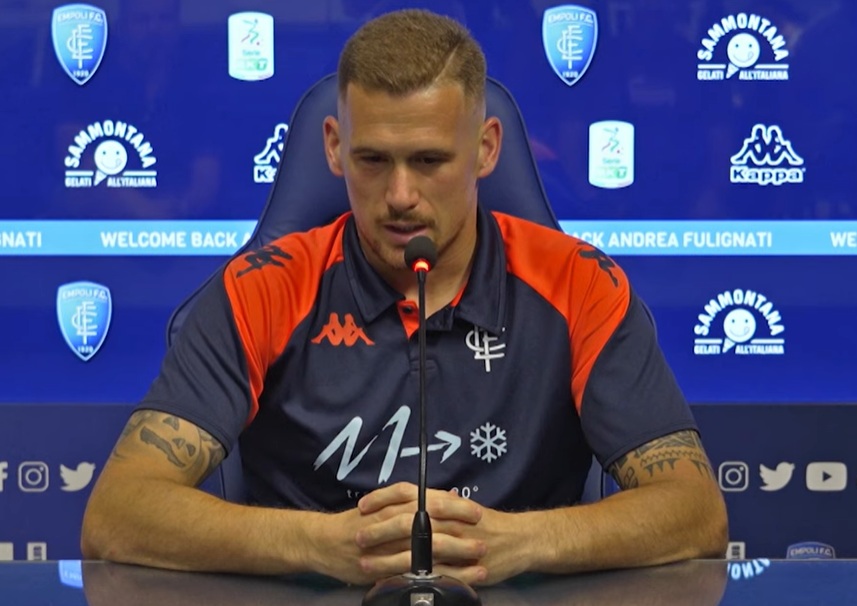 SALA STAMPA | L’Empoli presenta il nuovo portiere Andrea Fulignati: è un ritorno ed è empolese doc