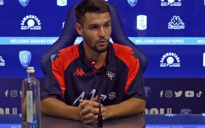 SALA STAMPA | L’Empoli ha presentato lo spagnolo Gerard Yepes