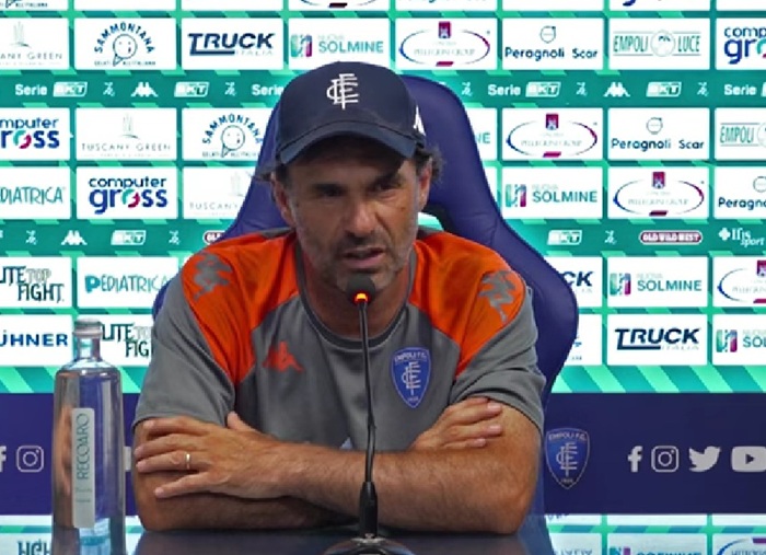 SALA STAMPA | Empoli, alla vigilia del debutto alla prima giornata in Serie B ha parlato il tecnico Guido Pagliuca