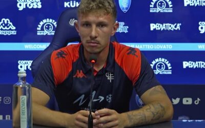 SALA STAMPA | L’Empoli ha presentato uno degli ultimi nuovi arrivi: ecco il difensore Matteo Lovato.
