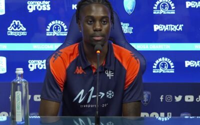 SALA STAMPA | Presentato uno dei nuovi arrivi, il difensore Nosa Edward Obaretin