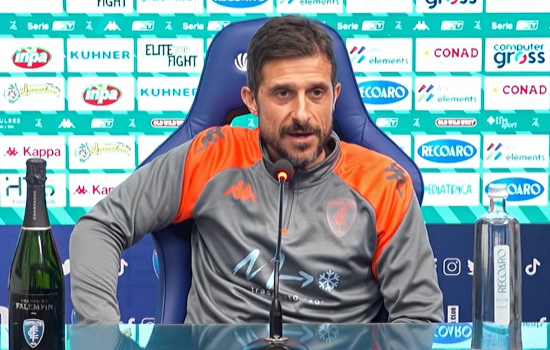 SALA STAMPA | Alla vigilia della delicatissima sfida dell’Empoli contro la Sampdoria ha parlato il tecnico azzurro Alessio Dionisi