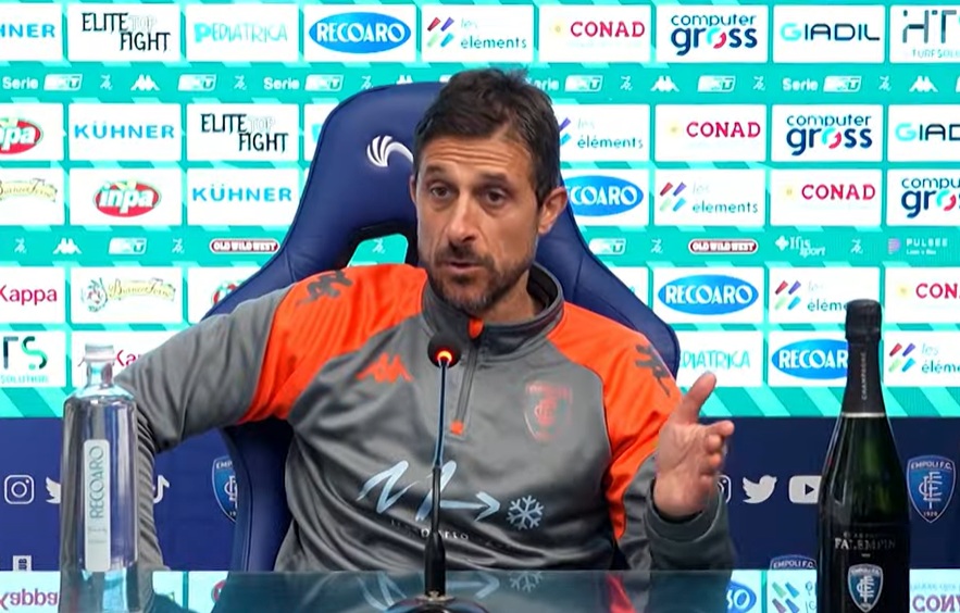 SALA STAMPA | Parla il tecnico azzurro Alessio Dionisi alla vigilia di Virtus Entella-Empoli