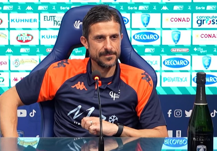 SALA STAMPA | Alla vigilia di Modena-Empoli ha parlato il tecnico azzurro Alessio Dionisi