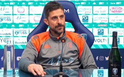 SALA STAMPA | Parla il tecnico Alessio Dionisi alla vigilia di Avellino-Empoli
