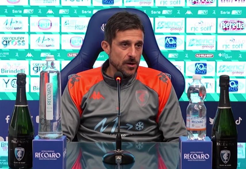 SALA STAMPA | Alla vigilia di Empoli-Palermo ha parlato il tecnico degli azzurri Alessio Dionisi