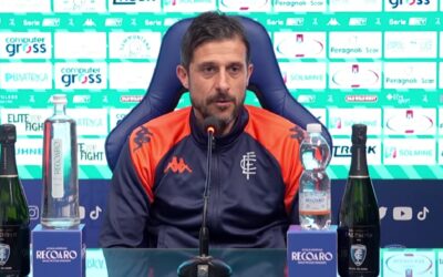 SALA STAMPA | Alessio Dionisi in conferenza stampa alla vigilia della trasferta dell’Empoli in casa del Mantova