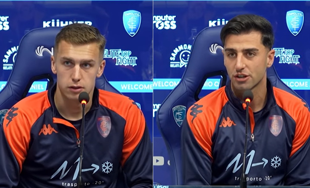 SALA STAMPA | L’Empoli presenta due nuovi arrivi Daniel Fila e Antonio Candela