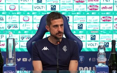SALA STAMPA | Alessio Dionisi in conferenza stampa alla vigilia di Catanzaro-Empoli
