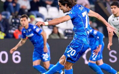 SERIE B – 31a Giornata | Rigore di Saporiti all’ultimo respiro: l’Empoli riacciuffa lo Spezia ed evita di andare a “Picco”