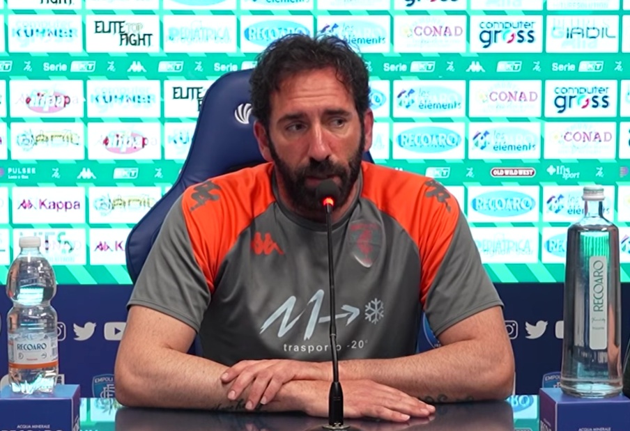 SALA STAMPA | Mister Fabio Caserta alla vigilia di Empoli-Virtus Entella