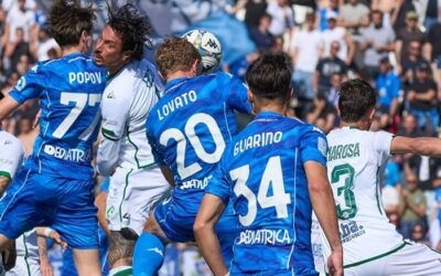 SERIE B – 37a Giornata | L’Empoli supera di misura l’Avellino, decisivo un colpo di testa di Lovato: gli azzurri si giocheranno la salvezza a Monza nell’ultima giornata