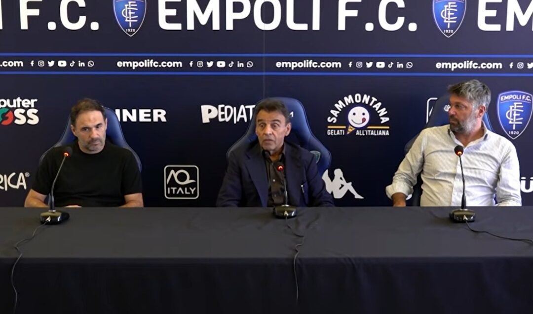 SALA STAMPA | Empoli FC 1920: Fabrizio Corsi presenta il nuovo DS Fabio Artico e il ritorno del “vecchio” tecnico Guido Pagliuca