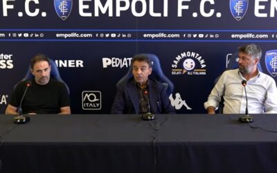 SALA STAMPA | Empoli FC 1920: Fabrizio Corsi presenta il nuovo DS Fabio Artico e il ritorno del “vecchio” tecnico Guido Pagliuca