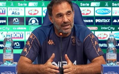 SALA STAMPA | Alla vigilia del derby Empoli-Arezzo ha parlato il tecnico azzurro Guida Pagliuca
